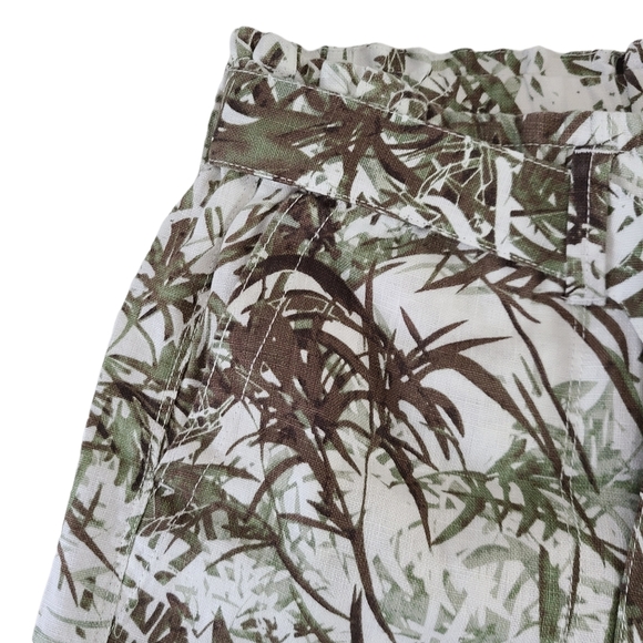 Sanctuary Palm Belted 100% Linen Shorts Size L - Picture 3 of 8